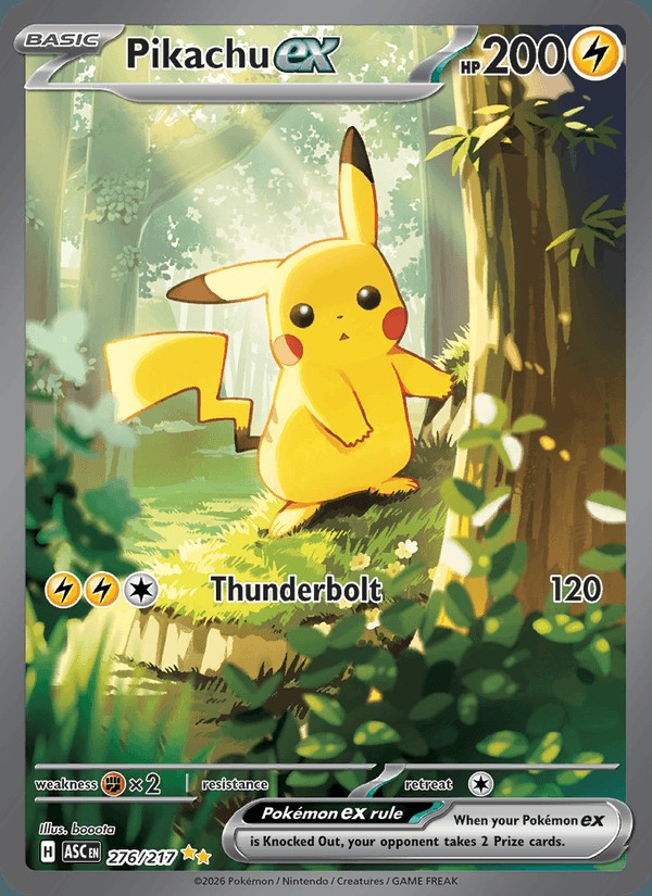 Pikachu ex 276/217