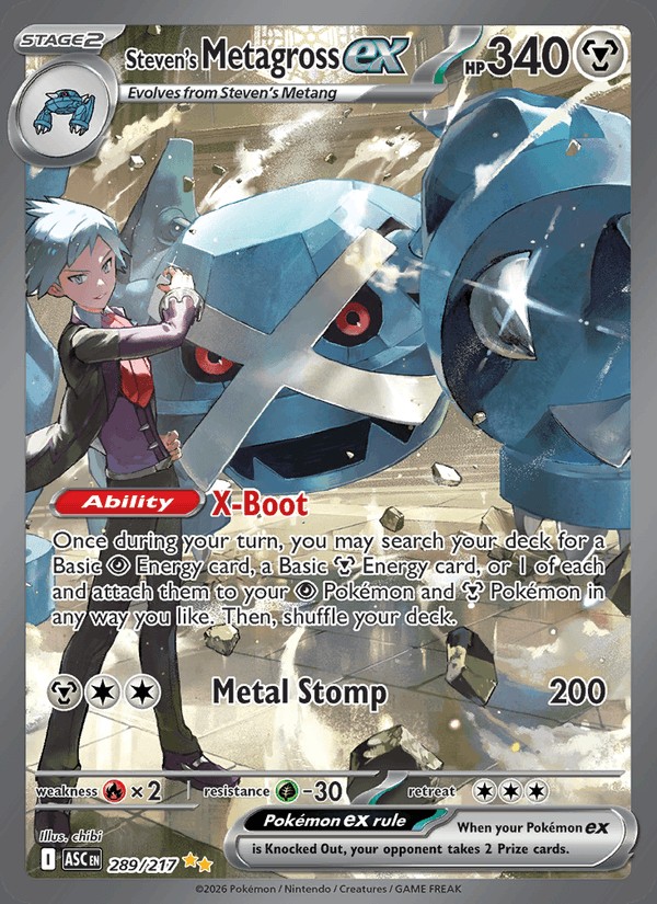 Steven's Metagross ex 289/217