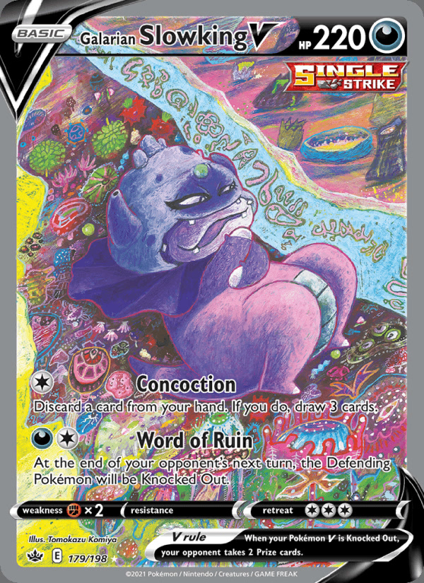 Galarian Slowking V 179/198