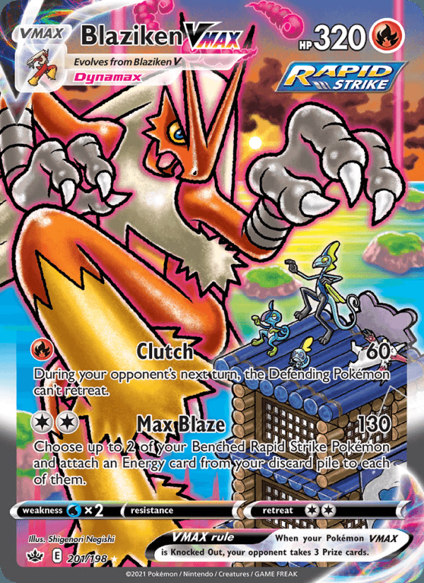 Blaziken VMAX 201/198