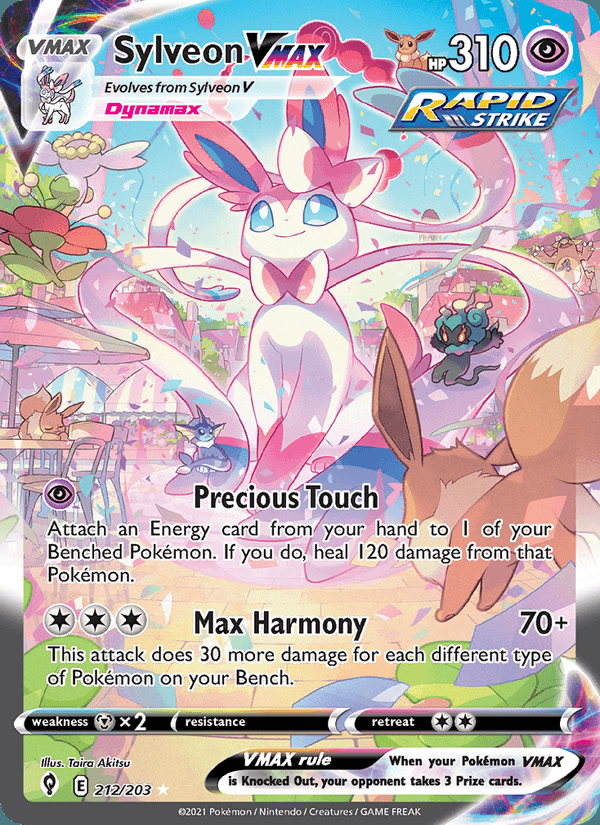 Sylveon VMAX (Alternate Art Secret) 212/203