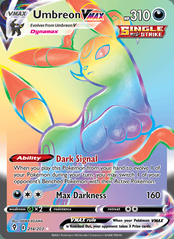 Umbreon VMAX (Secret) 214/203