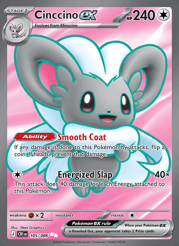 Cinccino ex 105/086