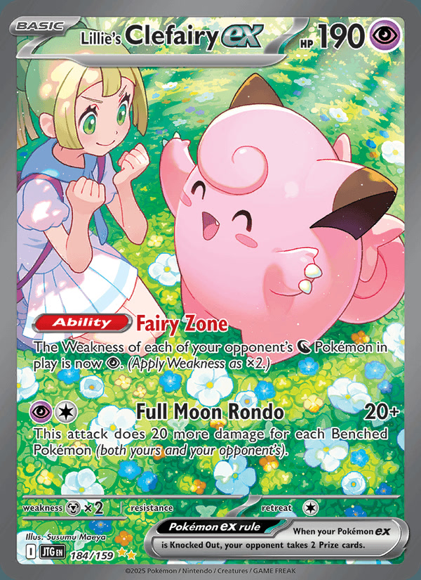 Lillie's Clefairy ex 184/159