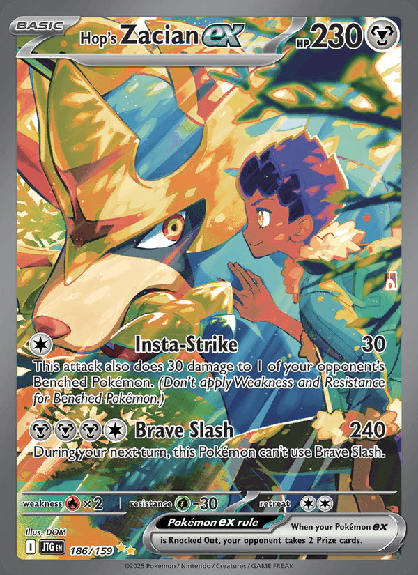 Hop's Zacian ex 186/159