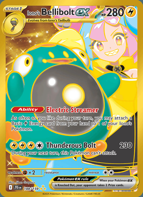 Iono's Bellibolt ex 188/159